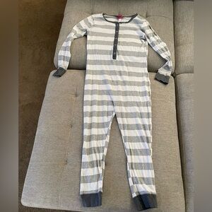 Wondershop at Target Family Sleepwear Gray Striped One Piece